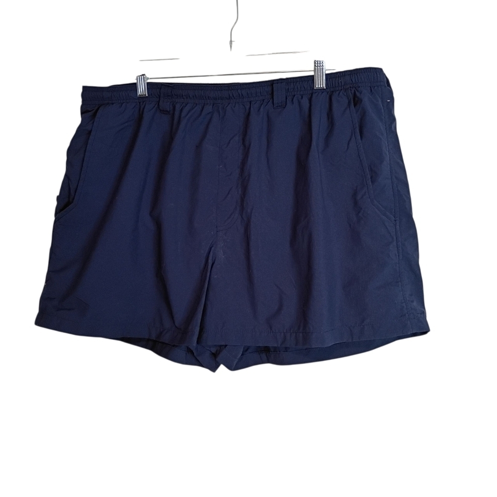 Columbia - PFG Navy Blue Men's Athletic Shorts - Size  XXL